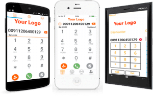 Fully branded VoIP mobile dialer