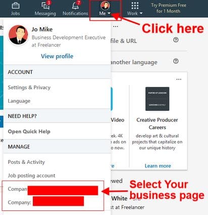 5 Steps to invite your LinkedIn connections to follow your business page