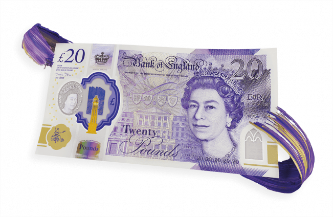 new £20 polymer note